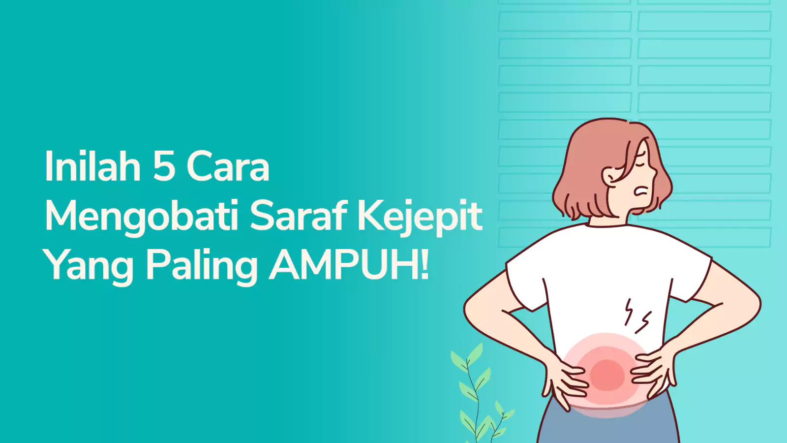 Inilah 5 Cara Mengobati Saraf Kejepit Yang Paling AMPUH! Jaco TV Shopping