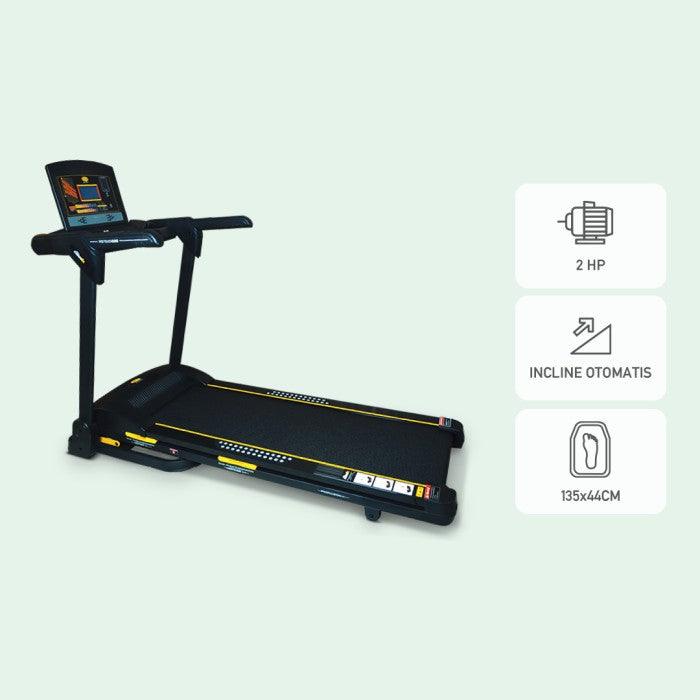 Treadmill JC 188 - Alat Fitness Portable Flexible Monitor Jaco TV Shopping
