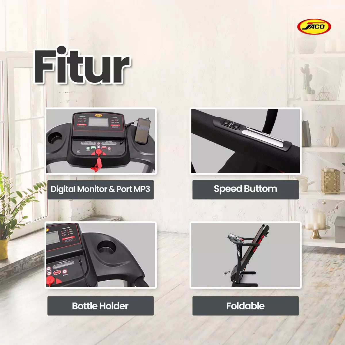 Treadmill JC 3333 - JACO