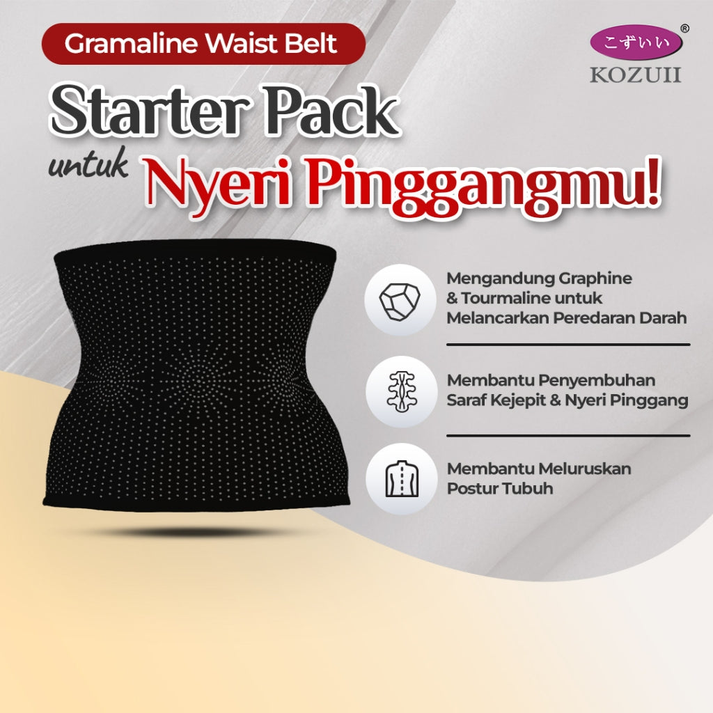 Gramaline Waist Belt - Terapi Kesehatan Korset Pinggang - JACO