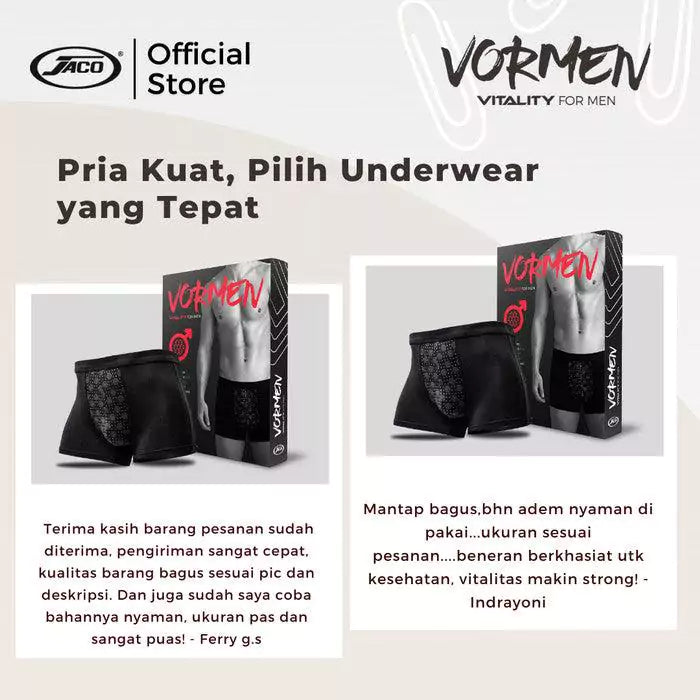 Vormen - Celana Dalam Kesehatan Pria Jaco TV Shopping