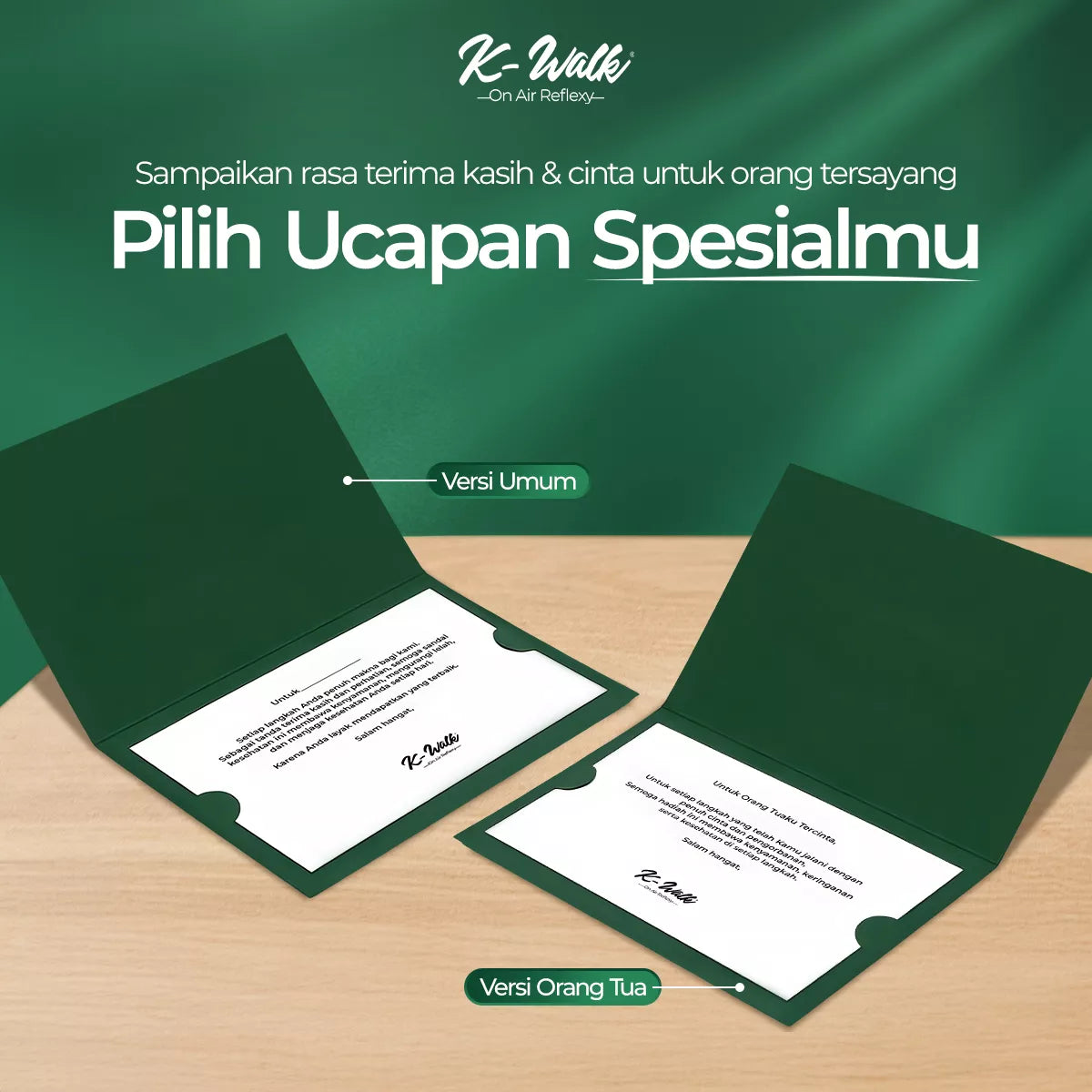Untuk Umum - Tas Hadiah Exclusive K-Walk #BerbagiSehat Edition