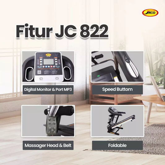 Treadmill JC 822 (Promo Cashback Bundling) - JACO